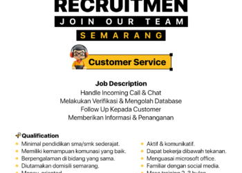 DibutuhkanCustomer Service
                        
Sabila Shuttle 
SMA/SMK
1-2 Tahun
Kota Semarang