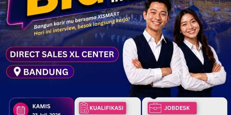 Lowongan Kerja Direct Sales XL Center - PT XL Smart Telecom Sejahtera - Kota Bandung - SMA - SMK - D3 - S1 DibutuhkanDirect Sales XL Center
PT. XL Smart Telecom Sejahtera
SMA/SMK, D1-D3, S1/D4
0-2 Tahun
Kota Bandung